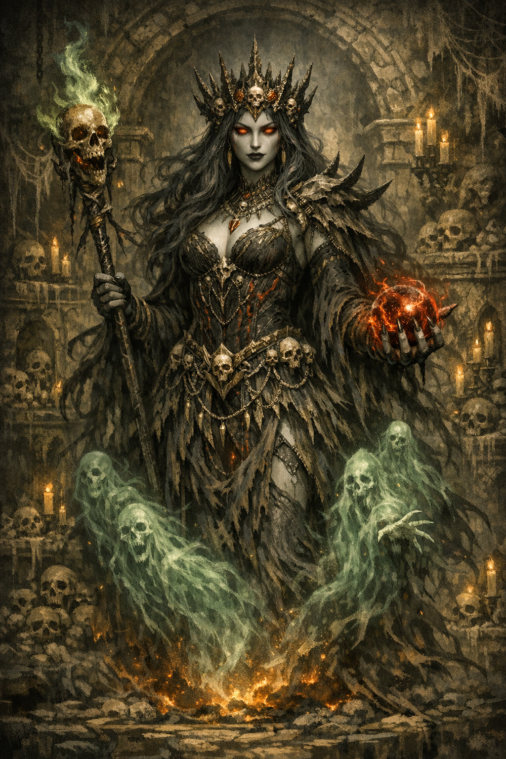 Pre-Conjure Queen Catacombs Demoness